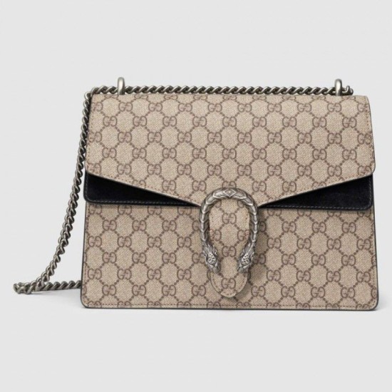 Replica Dionysus GG Supreme Borse a tracolla 403348 Nero