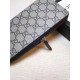 Replica Cat Stampa GG Supreme Zip intorno al portafoglio 451273