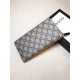 Replica Cat Stampa GG Supreme Zip intorno al portafoglio 451273