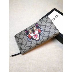 Replica Cat Stampa GG Supreme Zip intorno al portafoglio 451273 Replica Cat Stampa GG Supreme Zip intorno al portafoglio 451273