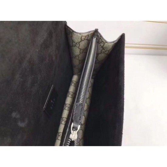 Replica Dionysus GG Supreme borsa a tracolla 400249 Nero