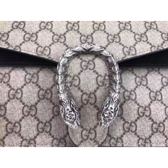 Replica Dionysus GG Supreme borsa a tracolla 400249 Nero
