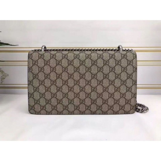 Replica Dionysus GG Supreme borsa a tracolla 400249 Nero