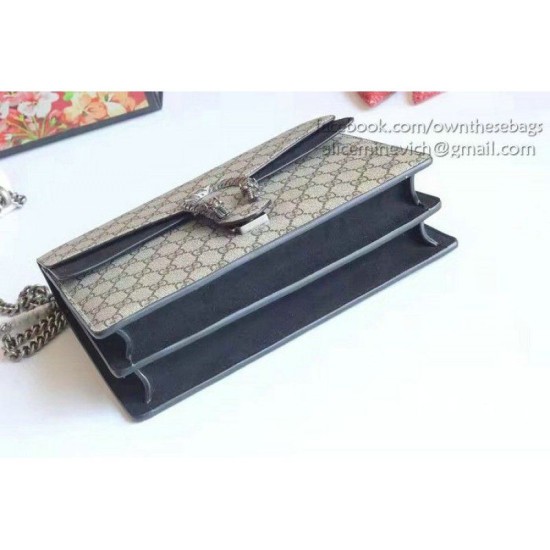Replica Dionysus GG Supreme Borse a tracolla 403348 Nero