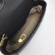 Replica GG Marmont matelasse Borsa in pelle Super Mini 476433 Nero