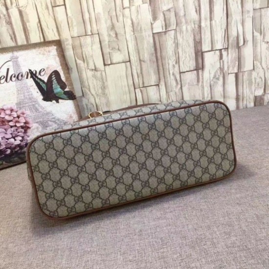 Replica Borsa a mano GG Supreme 453705 Marrone