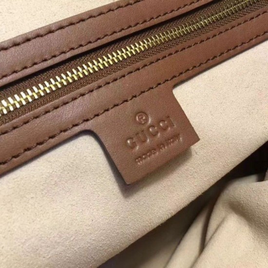 Replica Borsa a mano GG Supreme 453705 Marrone