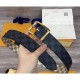 Replica Reverso 40mm Damier Azur e Damier Graphite Canvas Gold Buckle