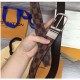 Replica Slender 35 millimetri reversibile cintura uomo Damier Ebene Canvas Buckle M9075Q