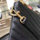 Replica Pochette Saint Laurent nera con hardware oro