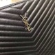 Replica Pochette Saint Laurent nera con hardware argento