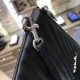 Replica Pochette Saint Laurent nera con hardware argento