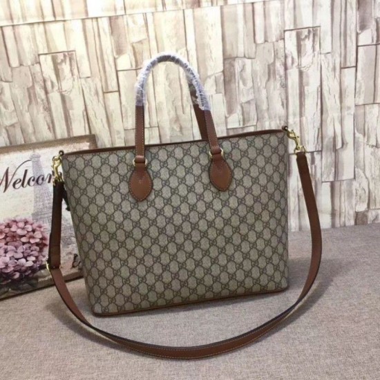 Replica Borsa a mano GG Supreme 453705 Marrone