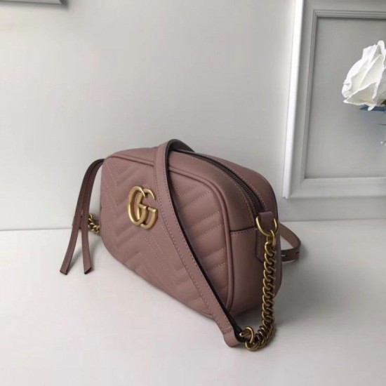 Replica GG Marmont Matelasse Tracolla 447632