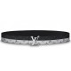 Replica Initiales 40mm Cinturino Monogram Argento MP034Q