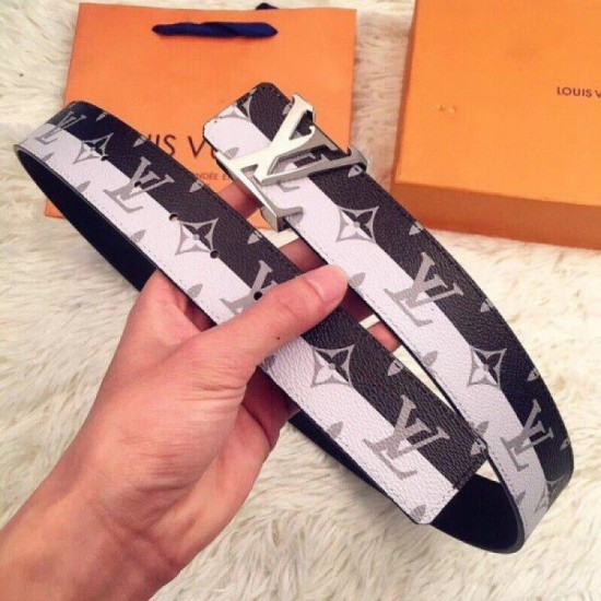 Replica Initiales 40mm Cinturino Monogram Argento MP034Q