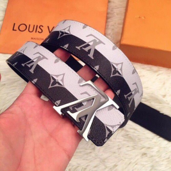 Replica Initiales 40mm Cinturino Monogram Argento MP034Q