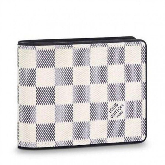 Replica Multiple Wallet Damier Coastline N60121