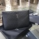 Replica Pochette Saint Laurent nera con hardware argento