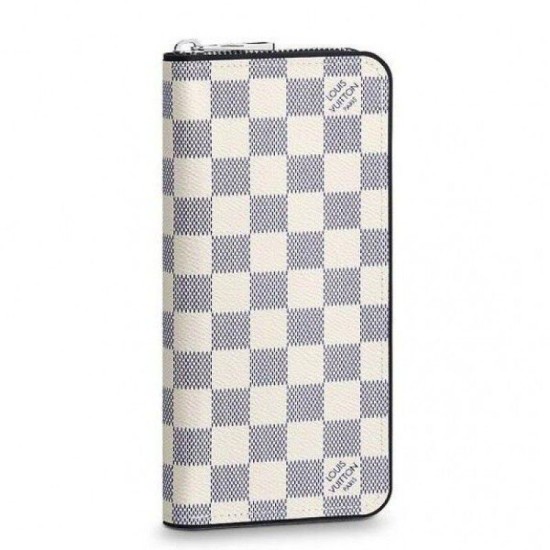 Replica Portafoglio Zippy Vertical Damier Coastline N62632