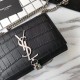 Replica Borse YSLSaint Laurent Piccolo Kate Monogram Nappa in nappa nera