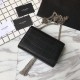 Replica Borse YSLSaint Laurent Piccolo Kate Monogram Nappa in nappa nera