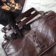 Replica YSL Saint Laurent Borsa a catena media Niki bordeaux