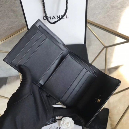 Replica Boy Classic Clutch Cowhide Portafoglio Nero
