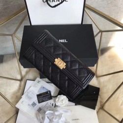 Replica Boy Clutch Classic Quilted Portafoglio Nero