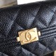 Replica Boy Clutch Classic Quilted Portafoglio Nero