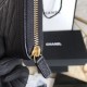 Replica Boy Zip Around Portafoglio Cowhide Nero