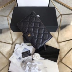 Replica Clutch Portafoglio Cowhide Nero