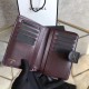 Replica Clutch Portafoglio Cowhide Nero
