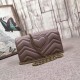 Replica GG Marmont Studs Mini Borsa a Tracolla 488426 Nude