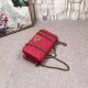 Replica GG Marmont Studs Mini Borsa a Tracolla 488426 Rosso