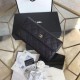 Replica Quilted Lungo Portafoglio Cowhide Nero