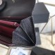 Replica Quilted Lungo Portafoglio Cowhide Nero