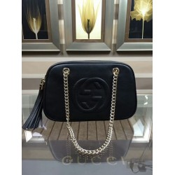 Replica GG Marmont Mini Borse a Tracolla Nero