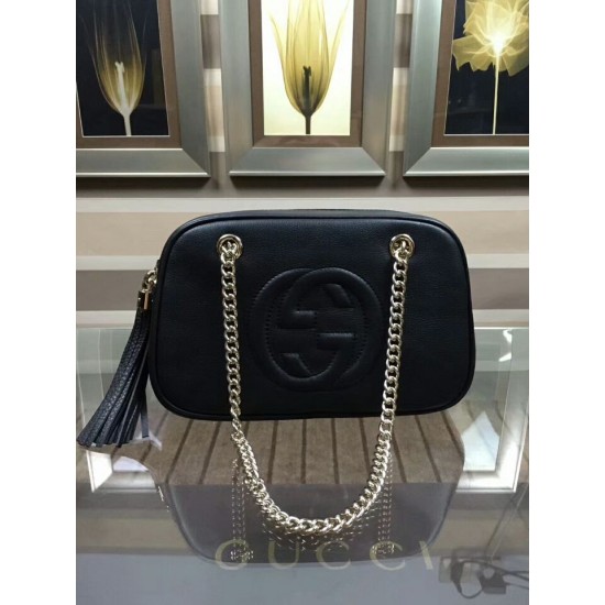 Replica GG Marmont Mini Borse a Tracolla Nero