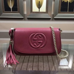 Replica GG Marmont Mini Borse a Tracolla Rosso