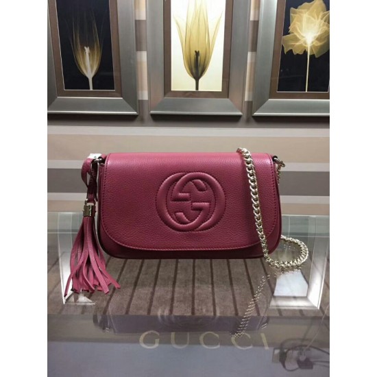 Replica GG Marmont Mini Borse a Tracolla Rosso