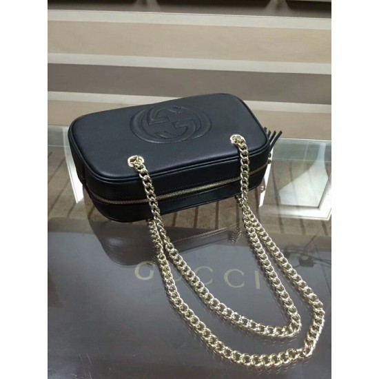 Replica GG Marmont Mini Borse a Tracolla Nero