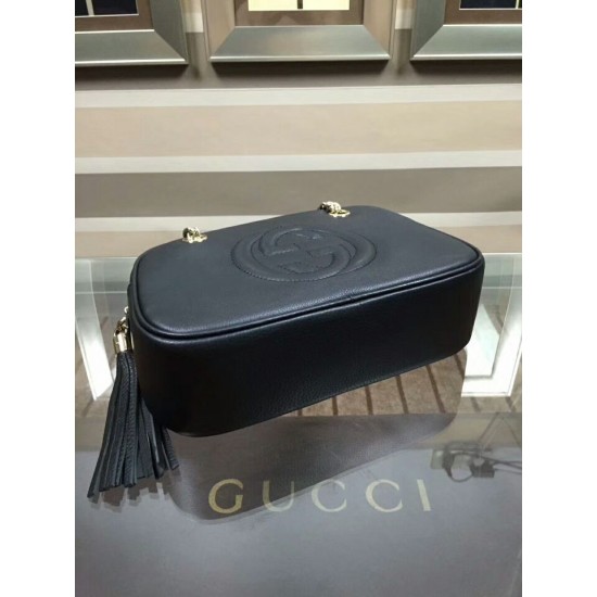 Replica GG Marmont Mini Borse a Tracolla Nero