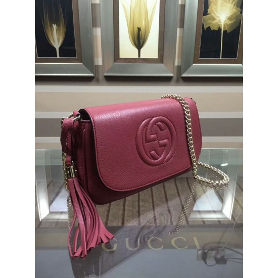 Replica GG Marmont Mini Borse a Tracolla Rosso