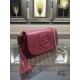 Replica GG Marmont Mini Borse a Tracolla Rosso