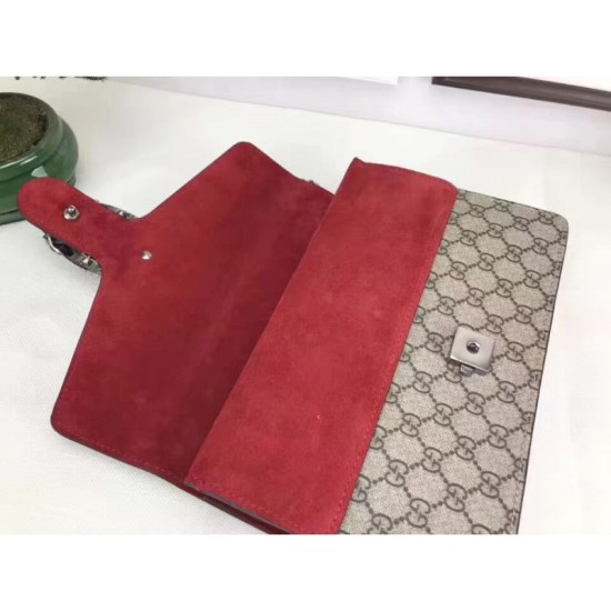 Replica Dionysus GG Supreme borsa a tracolla 400249 Rosso