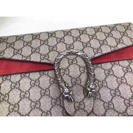 Replica Dionysus GG Supreme borsa a tracolla 400249 Rosso