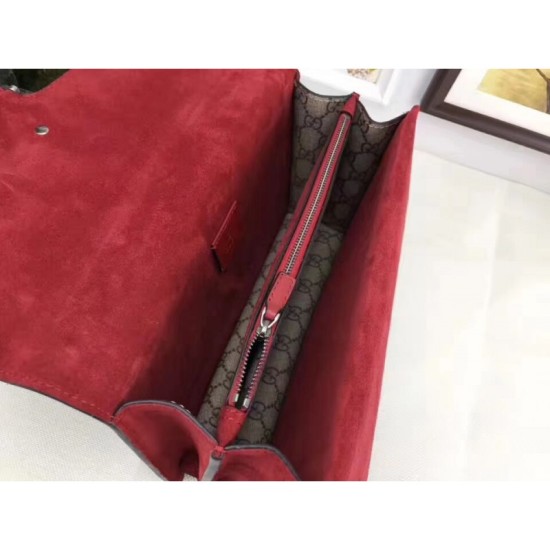 Replica Dionysus GG Supreme borsa a tracolla 400249 Rosso
