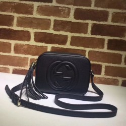 Replica Borsa Camera Soho in pelle 308364 Nero