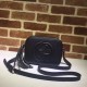 Replica Borsa Camera Soho in pelle 308364 Nero